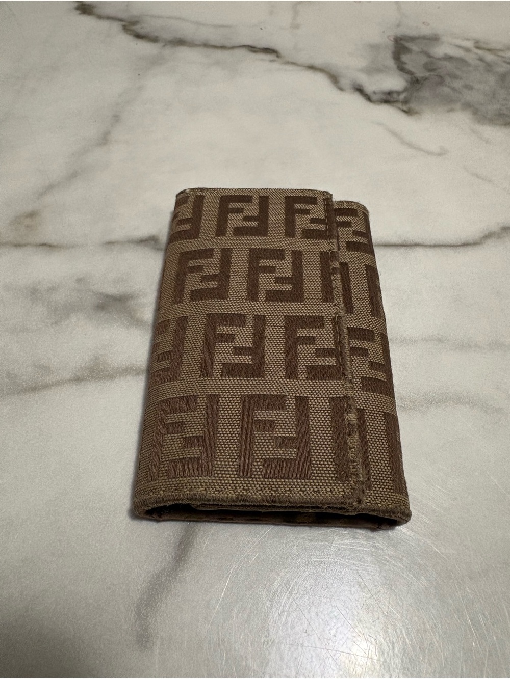 Authentic Vintage Fendi 6 Hook Key Holder Key Case:  2261-8AP003-019